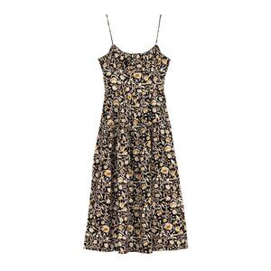 Doen Benoit Dress in Noir Columbia Street Floral